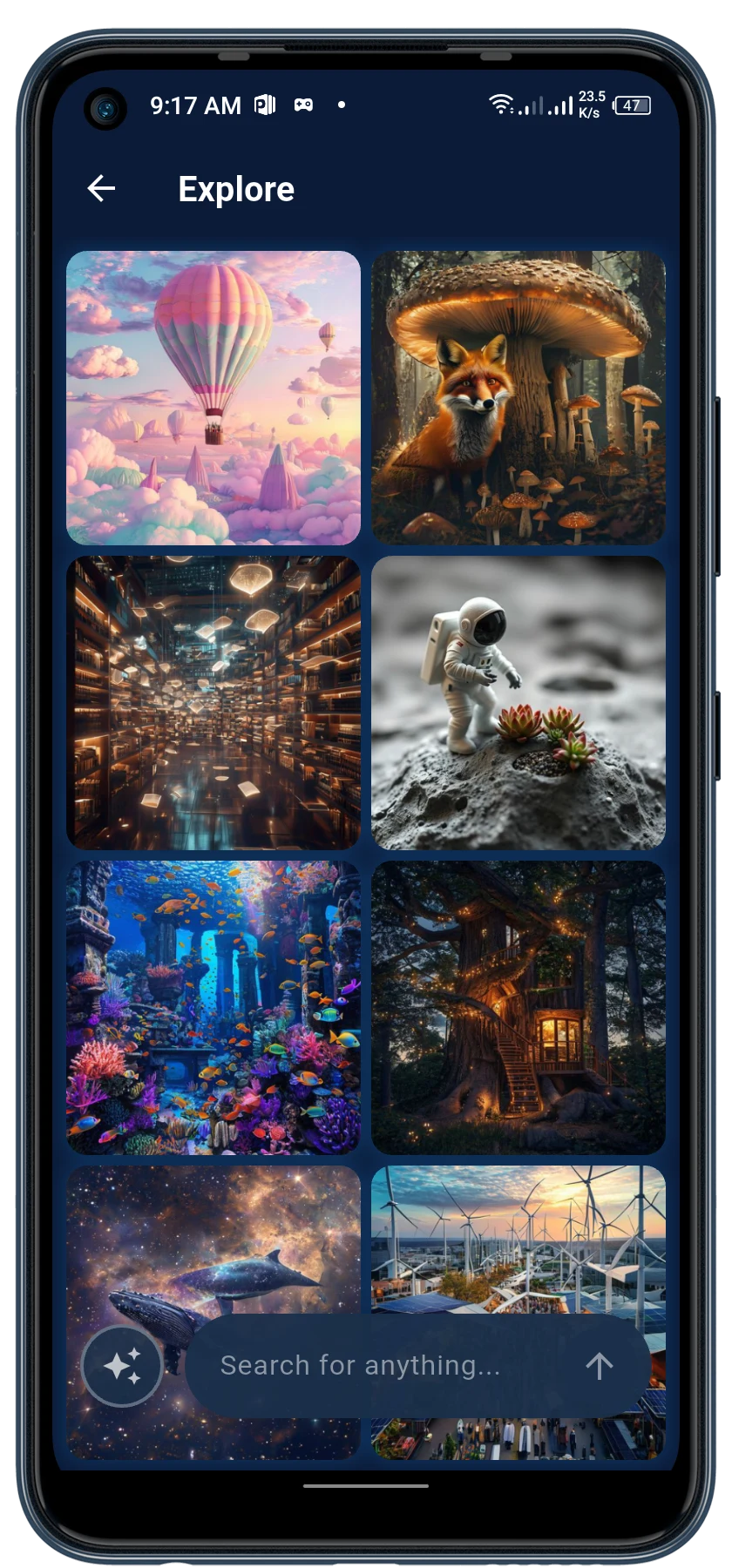 Imagly AI - AI Image Generator screenshot