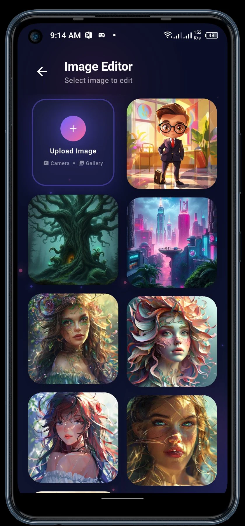 Imagly AI - AI Image Generator screenshot