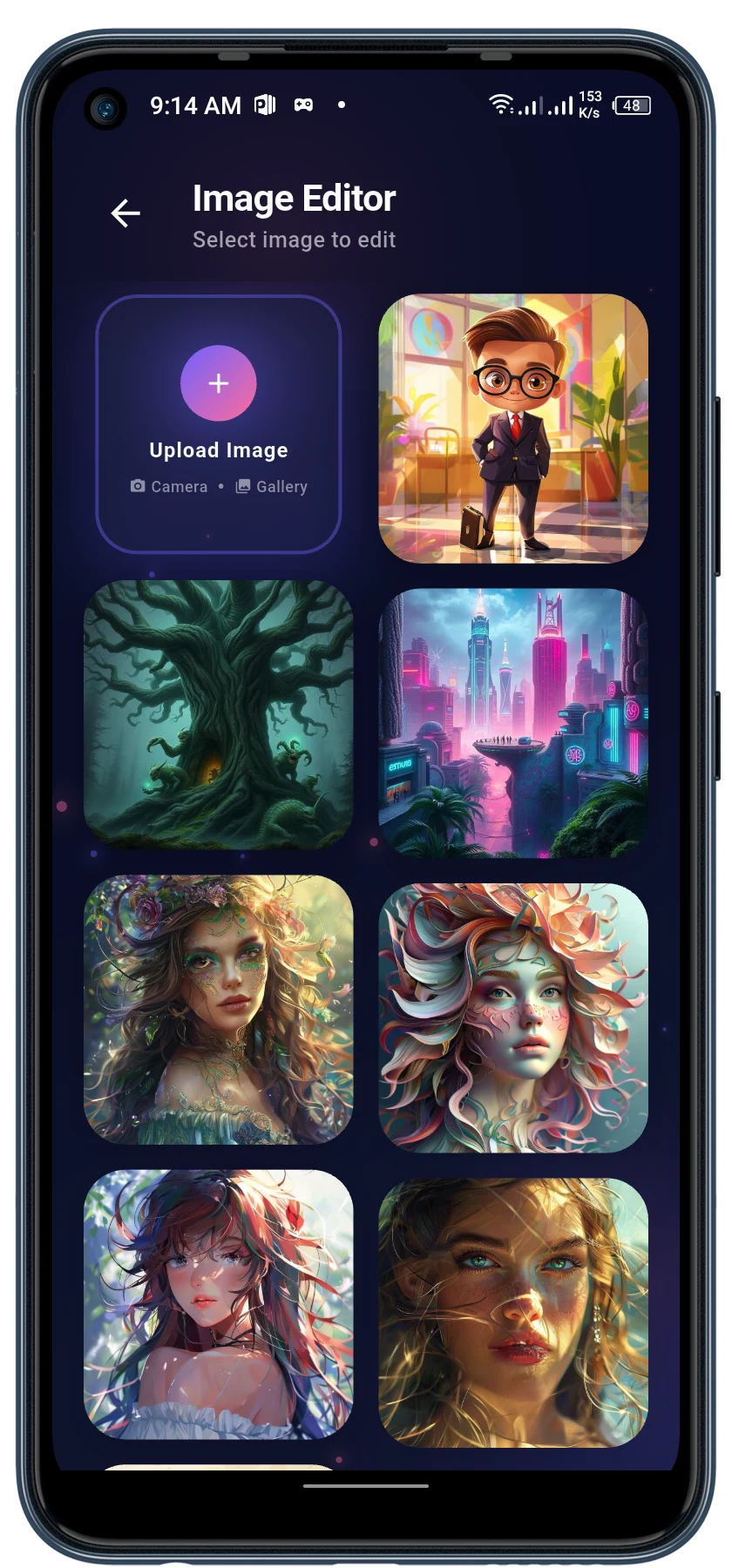 Imagly AI - AI Image Generator screenshot