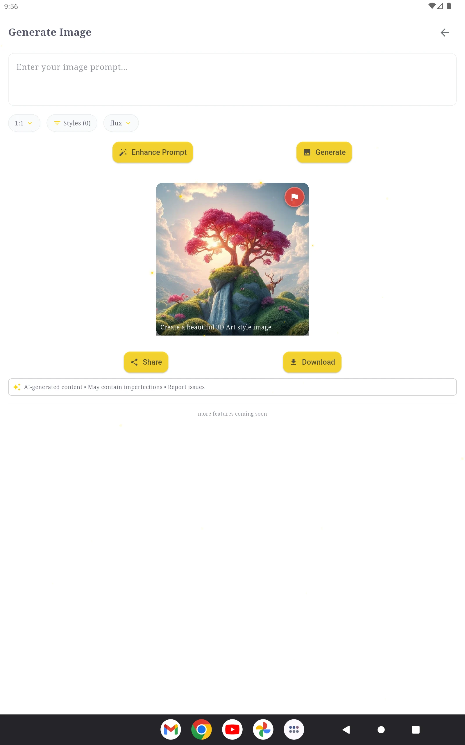 Imagly AI - AI Image Generator screenshot