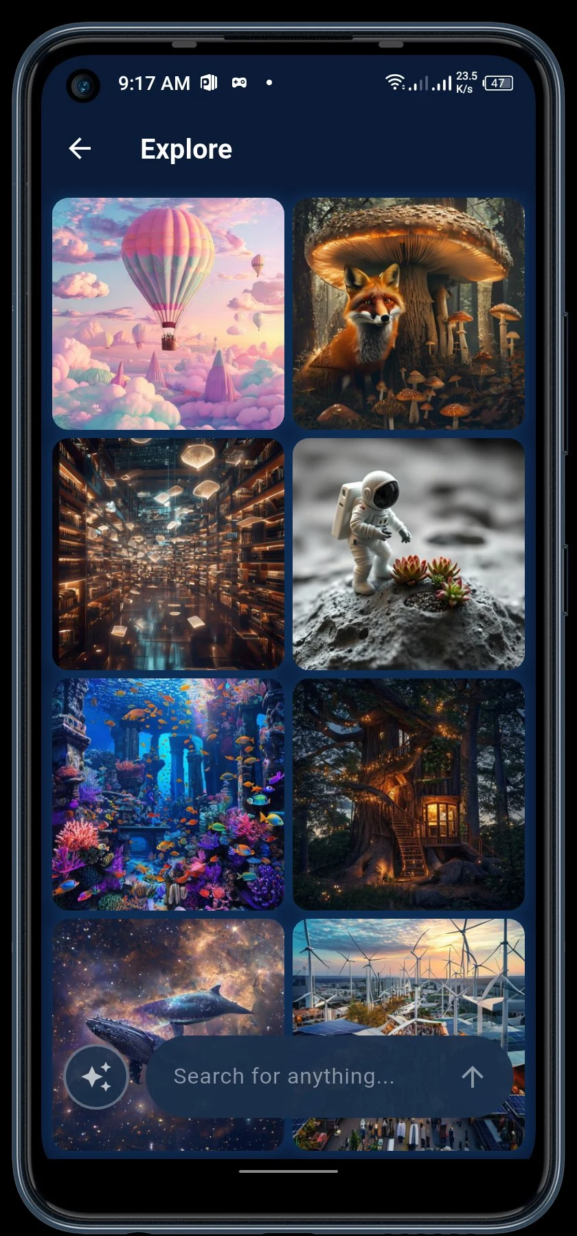 Imagly AI - AI Image Generator screenshot